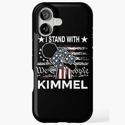 I Stand with Jimmy Kimmel Tough Case