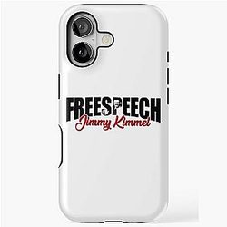 Jimmy Kimmel Free Speech iPhone Case