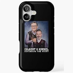 Jimmy Kimmel and Stephen Colbert Step Brother iPhone Tough Case