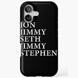 Support Late Night Comedy Political Satire Fan of The Daily Show with Free Speech iPhone Tough Case