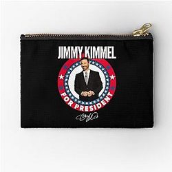 Jimmy Kimmel President Talk Show Host Celebrity Fan Zipper Pouch
