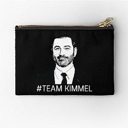 Team Jimmy Kimmel Free Speech Zipper Pouch