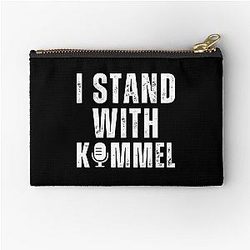 I Stand With Jimmy Kimmel Free Speech Pouch