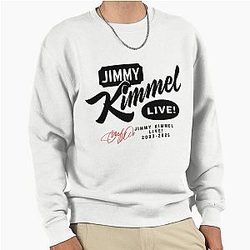Jimmy Kimmel Red Signature 2003 2025 Live Pullover Sweatshirt