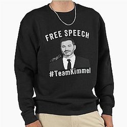 Free Speech Team Jimmy Kimmel Shirt Pullover Sweatshirt