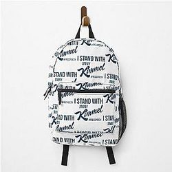 I Stand With Jimmy Kimmel Back Pack