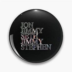 Jimmy Kimmel Supports Late Night Comedy Free Speech Pin