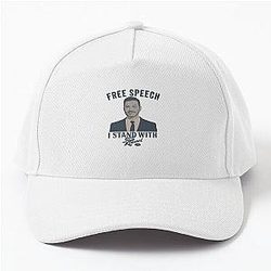 Free Speech Under Attack Colbert vs Jimmy Kimmel Baseball Cap