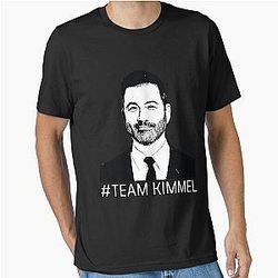 Team Jimmy Kimmel Support Jimmy Kimmel Free Speech Essential T-Shirt