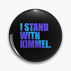 I Stand with Jimmy Kimmel Pin