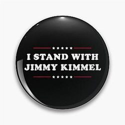I Stand With Jimmy Kimmel 
                      pin