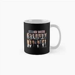 I Stand with Jimmy Kimmel Colbert 2028 Protect Late Night TV Defend Free Speech Classic Mug