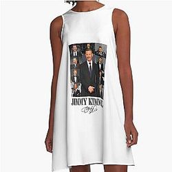 Jimmy Kimmel Team Kimmel Support Free Speech A-Line Dress
