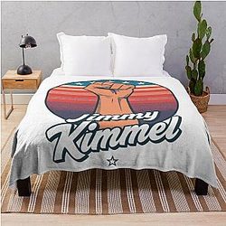 I Stand with Jimmy Kimmel Throw Blanket