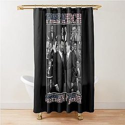 Jimmy Kimmel - Stephen And Jimmy Shower Curtain