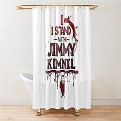 I Stand With Jimmy Kimmel The Man Show Shower Curtain