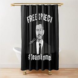 Free Speech Team Jimmy Kimmel Shower Curtain