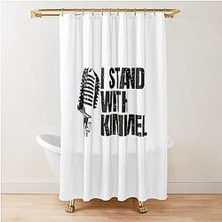 Jimmy Kimmel Team Kimmel's Free Speech Shower Curtain