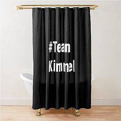 Team Jimmy Kimmel vs Trump Shower Curtain