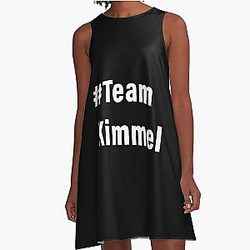 Team Jimmy Kimmel Anti Trump A-Line Dress