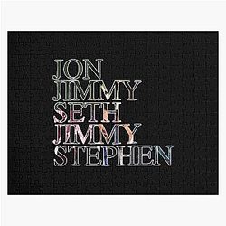 Jimmy Kimmel Support Late Night Comedy Free Speech Jigsaw Puzzle