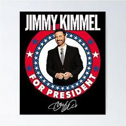 Jimmy Kimmel Presidential Candidate Talk Show Host Celebrity Fan