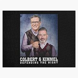 Jimmy Kimmel Stephen Colbert Step Brothers Jigsaw Puzzle