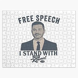 Free Speech Under Attack Colbert Jigsaw Puzzle
