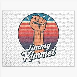 I Stand with Jimmy Kimmel Jigsaw Puzzle