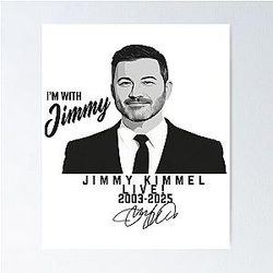 Jimmy Kimmel Signature 2003-2025 Jimmy Kimmel Live Poster