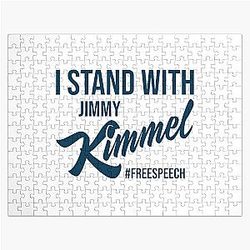 I Stand with Jimmy Kimmel Jigsaw Puzzle
