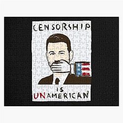 Censorship Is Un-American Jimmy Kimmel Puzzle