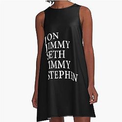 Support Ultra-Violet's Collection of A-Line Dresses Featuring The Daily Show's Inspired Designs Just Like Fan Favourite Jimmy Kimmel's Producing Late-Night Political Satire Shows