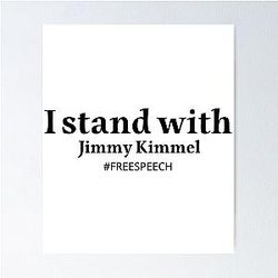I Stand With Jimmy Kimmel Free Speech