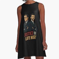 Jimmy Kimmel Team Free, I Stand with Jimmy Kimmel Shirt, Jimmy Kimmel Live, Colbert Kimmel 2028 A Line Dress
