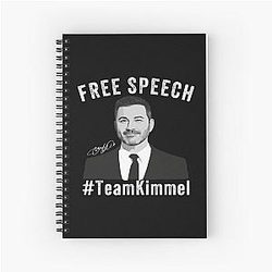 Free Speech Team Jimmy Kimmel Notebook