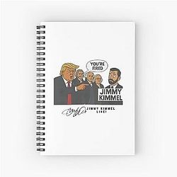 Jimmy Kimmel Live Spiral Notebook