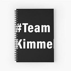Team Jimmy Kimmel Anti Trump Spiral Notebook