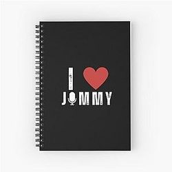 I Love Jimmy Kimmel Free Speech Notebook