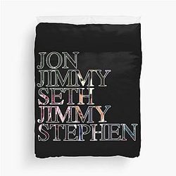 Jimmy Kimmel - Support Night Comedy Duvet Cover