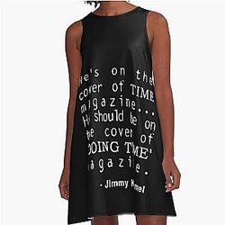Doing Time Jimmy Kimmel Aline Dress