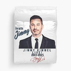 Jimmy Kimmel Live Signature Duvet Cover