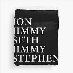 Funny Classic Support Late Night Comedy Political Satire The Daily Show Free Speech Duvet Cover