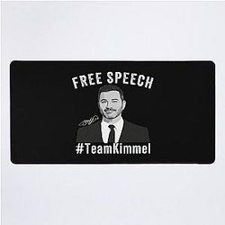 Free Speech Team Jimmy Kimmel Desk Mat