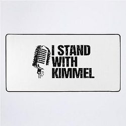 Jimmy Kimmel's Team Free Speech Desk Mat
