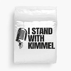 Jimmy Kimmel's free speech duvet cover