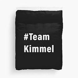 Team Jimmy Kimmel Duvet Cover Support Jimmy Kimmel Against Trump