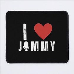 I Love Jimmy Kimmel Free Speech Mouse Pad