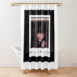 Cotton Jinyoung Shower Curtain