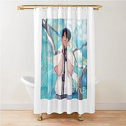 Dive Jinyoung Shower Curtain